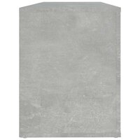 Schoenenkast 100x35x45 cm bewerkt hout betongrijs 6