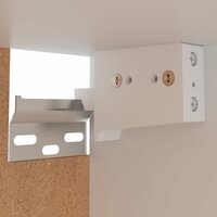Bovenkast Lyon 39,5x31x60 cm bewerkt hout gerookt eikenkleurig 9