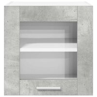 Hangkast Beton Grijs 40 x 31 x 40 cm Bewerkt hout 6