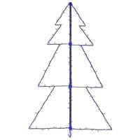 Kegelkerstboom 160 LED&amp;apos;s binnen en buiten 78x120 cm 6