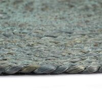 Placemats 4 st rond 38 cm jute olijfgroen 4