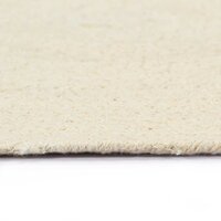 Placemats 6 st rond 38 cm katoen natuurlijk 4