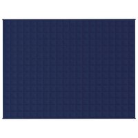 Verzwaringsdeken 150x200 cm 7 kg stof blauw 3