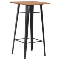 3-delige Barset staal zwart 2