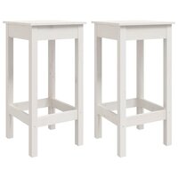 3-delige Barset massief grenenhout wit 5