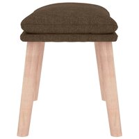 Voetenbank 45x29,5x35 cm stof bruin 4