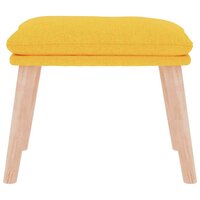 Voetenbank 45x29,5x35 cm stof mosterdgeel 3