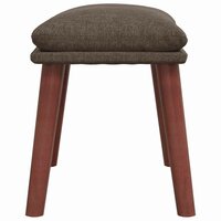 Voetenbank 45x29,5x35 cm stof taupe 4