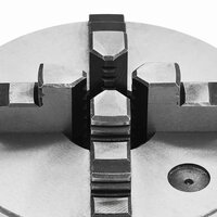 Klauwplaat met 4 bekken zelfcentrerend 160 mm staal K12 160 5