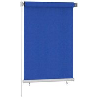 Rolgordijn voor buiten 105(B)x140(H) cm HDPE blauw 2