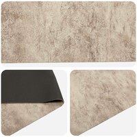 Keukenmat Beige beton 150 x 45 cm 100% Polyamide 3