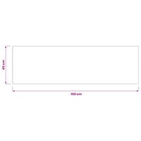 Keukenmat zwarte moza&iuml;ek 150 x 45 cm 100% Polyamide 4