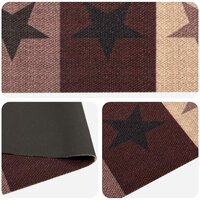 Keukenmat Rode sterren 150 x 45 cm 100% Polyamide 3