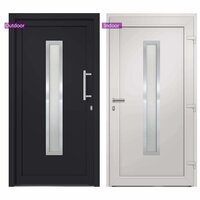 Voordeur 98x208 cm antraciet 6