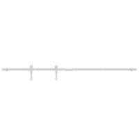 Ophangset voor minischuifdeur 152 cm koolstofstaal wit 2