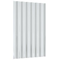 Dakpanelen 36 st 60x36 cm gegalvaniseerd staal grijs 5