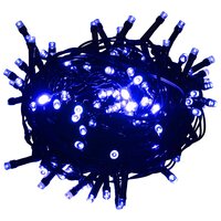 Lichtslinger met 600 LED&amp;apos;s blauw 60 m PVC 2