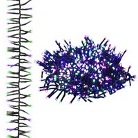 Lichtslinger cluster met 1000 LED&amp;apos;s pastel meerkleurig PVC 2