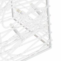 Lichtkegel decoratief LED 90 cm acryl koudwit 8