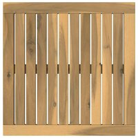 Tafelblad 48,5 x 49 x 2 cm Rechthoekig Massief Acaciahout Wit 2