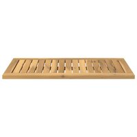 Tafelblad 68,5 x 35 x 2 cm Rechthoekig Massief Acaciahout Wit 4