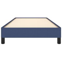Bedframe zonder matras 80x200 cm stof blauw 5