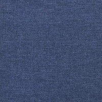 Bedframe zonder matras 80x200 cm stof blauw 8