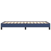 Bedframe zonder matras 90x190 cm stof blauw 6