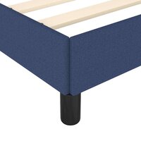 Bedframe zonder matras 90x190 cm stof blauw 7
