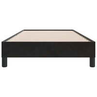 Bedframe zonder matras 80x210 cm fluweel zwart 5