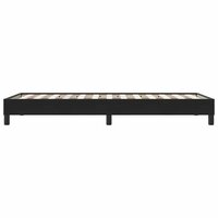Bedframe zonder matras 100x210 cm fluweel zwart 6