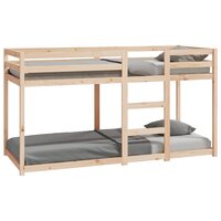 Stapelbed massief grenenhout 80x200 cm 2