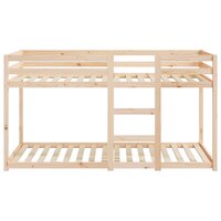 Stapelbed massief grenenhout 80x200 cm 5
