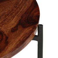 2-delige Salontafelset 60x35 cm massief acaciahout 7