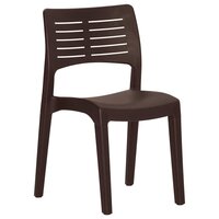 Tuinstoelen 2 st polypropeen mokkakleurig 3