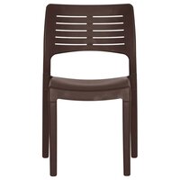 Tuinstoelen 2 st polypropeen mokkakleurig 4