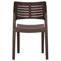 Tuinstoelen 2 st polypropeen mokkakleurig 6