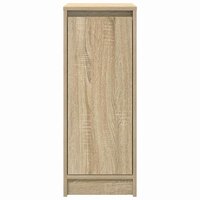 Schoenenkast 29,5x34x76 cm bewerkt hout sonoma eikenkleurig 6