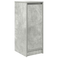 Schoenenkast 29,5x34x76 cm bewerkt hout betongrijs 2