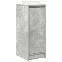 Schoenenkast 29,5x34x76 cm bewerkt hout betongrijs 4