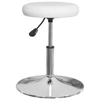 Eetkamerstoelen 2 st kunstleer wit 3
