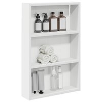 Badkamerwandkast Wit 40 x 10 x 60,5 cm Geconstrueerd hout 3