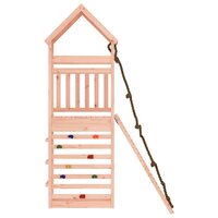 Speelhuis met klimwand massief douglashout 5