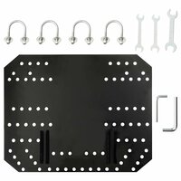 Sneeuwploeg voor ATV 115x38 cm zwart 2