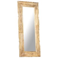 Spiegel 110x50 cm massief mangohout 2