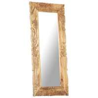 Spiegel 110x50 cm massief mangohout 5