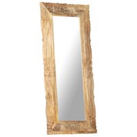 Spiegel 110x50 cm massief mangohout 6