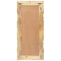 Spiegel 110x50 cm massief mangohout 7