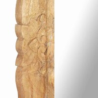 Spiegel 110x50 cm massief mangohout 9