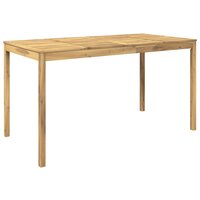 Tuin Bartafel Wit 196 x 100 x 105 cm Massief Acaciahout 2